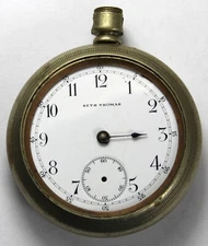 1914 Seth Thomas Grade 36 18s 7j Pocket Watch w/ OF Case - Parts/Repair