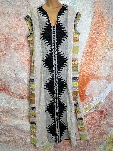 Maxi Vestido Arkoudi Anthropologie Devotion Twins Talla M $500 - Imagen 4 de 6