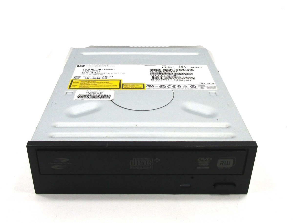 HP GH15L Super Multi Dual Layer DVD Rewriter 16X SATA Drive with