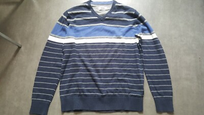 Pull Homme MEXX Taille L Rouge - Occasion Très Bon État - Coupe Regular