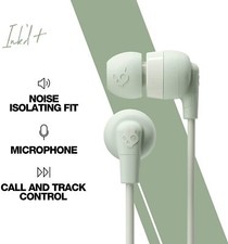 Skullcandy Ink'd in-Ear Noise Isolating Earbud W/ Built In MIC Electric MINT