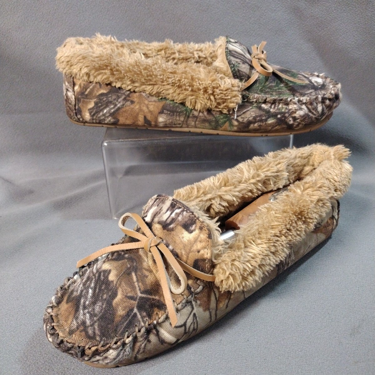 Realtree camo canvas moccasin slippers Austin Trading Women's