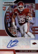 2020 Panini Prizm Draft Picks Football Draft Picks Autographs #270: Cheyenne