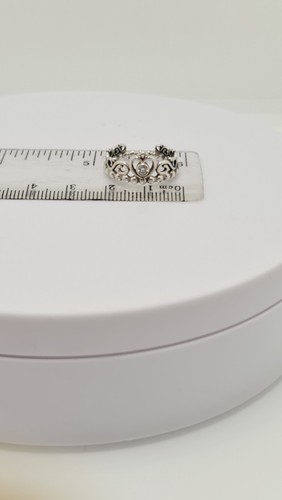 Genuine PANDORA Princess Tiara Ring ALE S 925 Silver Size 50 / K~K1/2 #19428 - Picture 14 of 14