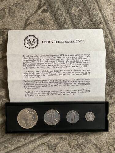 Liberty Series 90% Silver Set