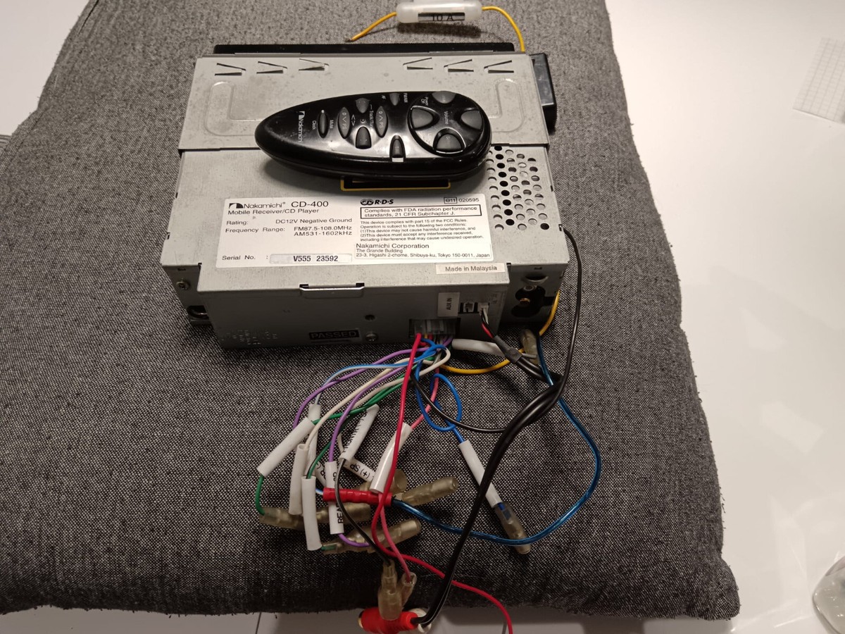 Nakamichi CD-400 Mobiler Receiver / CD-Player for sale online | eBay