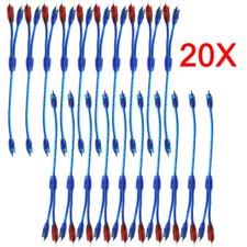 USA RCA Y Splitter Audio Jack Cable Adapter 1 Female to 2 Male Connector 20Pcs