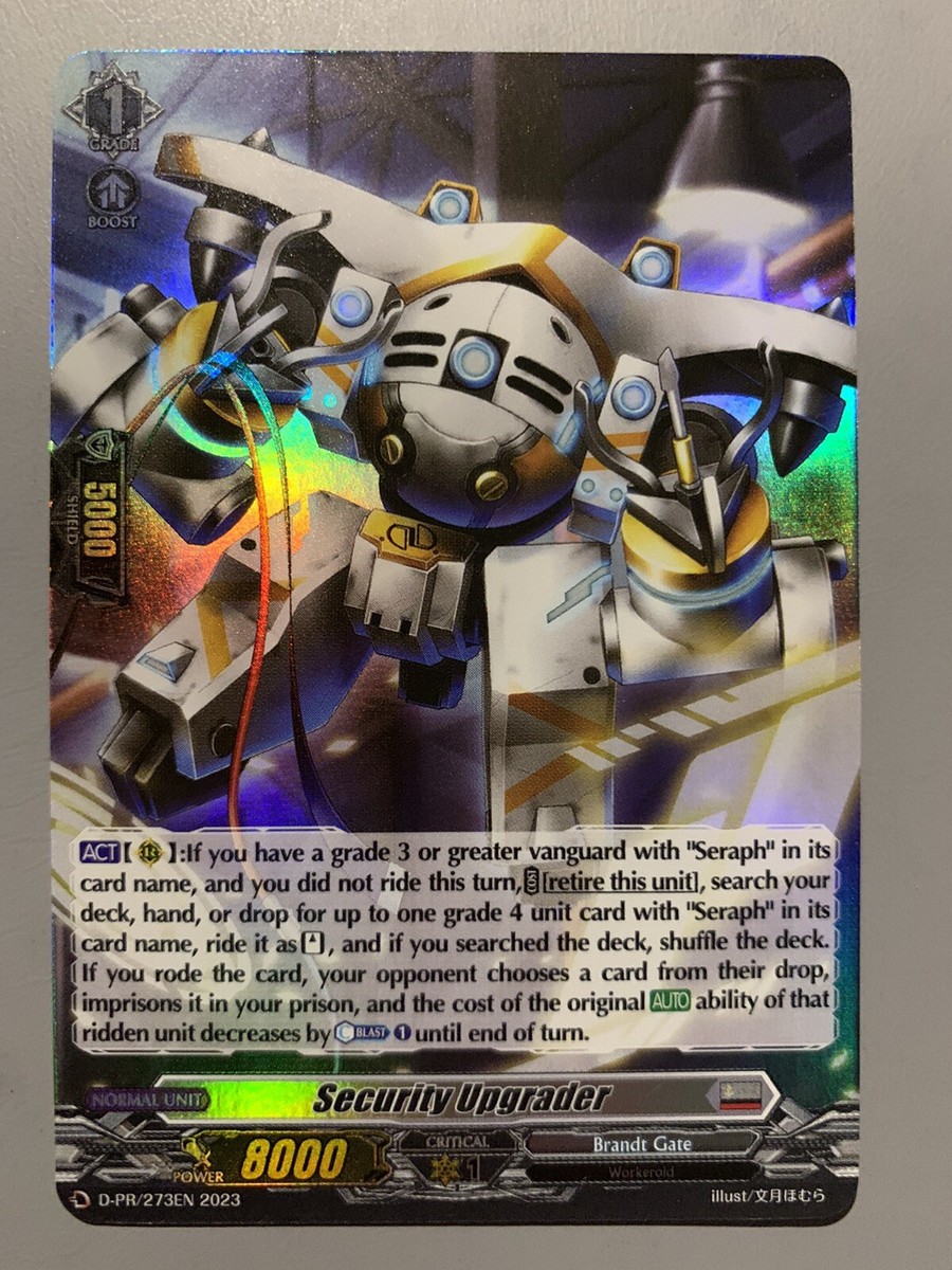 CARDFIGHT VANGUARD SECURITY UPGRADER (BRANDT GATE GRADE 1) D-PR