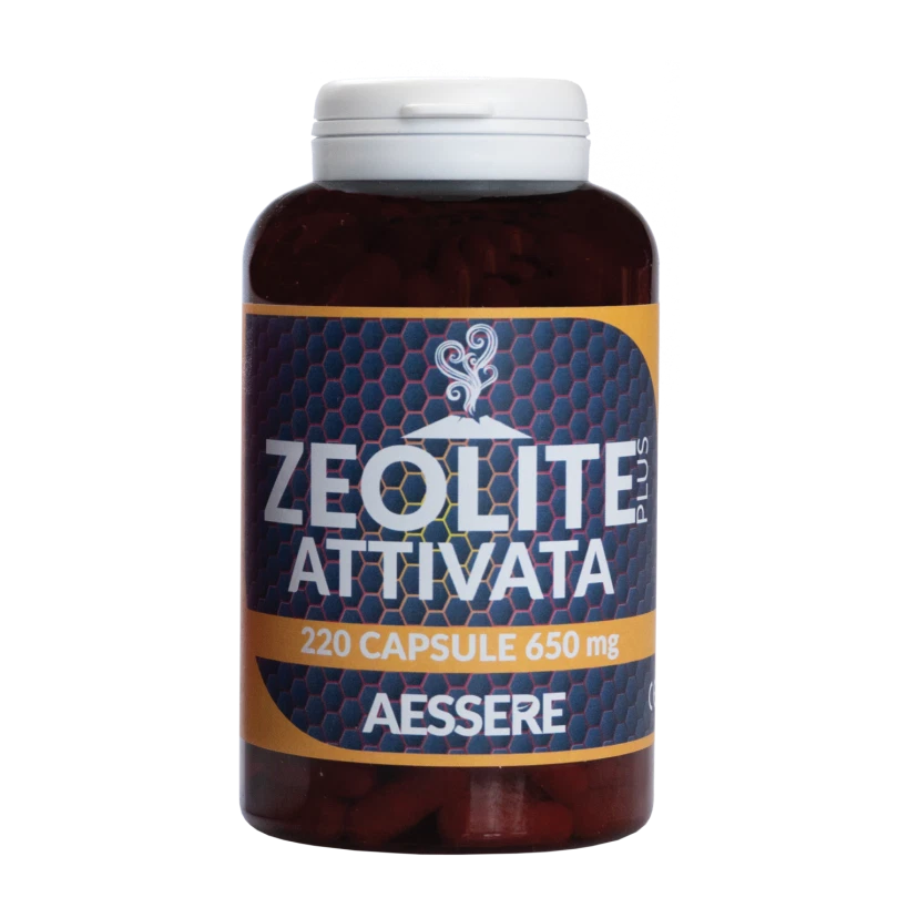 ZEOLITE attivata 220 capsule da 650 mg Aessere