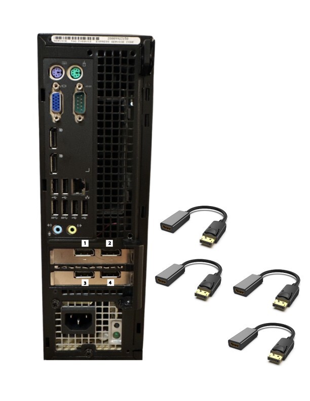 DELL TRADING COMPUTER NVIDIA 4k 4M 32GB RAM 1TB SSD+HDD W11