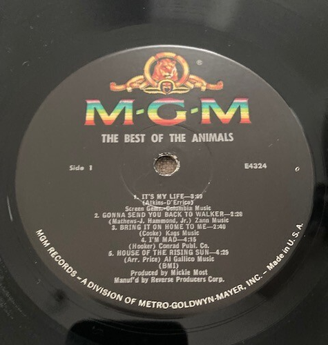 “THE BEST OF THE ANIMALS” (’66), MONO, E4324, SHRINK, GATEFOLD, NM, ORIG. OWNER - Bild 15 von 24