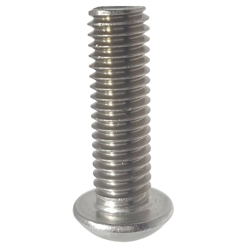 M5-0.80 x 10MM Button Head Socket Cap Screws ISO 7380 Stainless Steel Qty 5000 - Picture 6 of 9