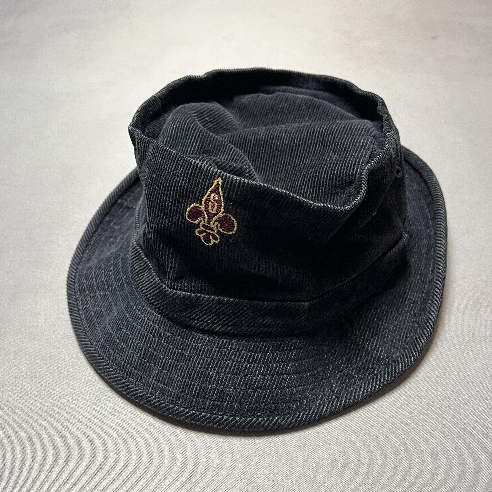 Vintage Stussy Corduroy Bucket Hat Authentic Caps made in USA S/M