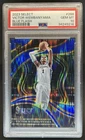 2023-24 Select Victor Wembanyama Blue Flash Prizm RC Courtside #/99 PSA 10