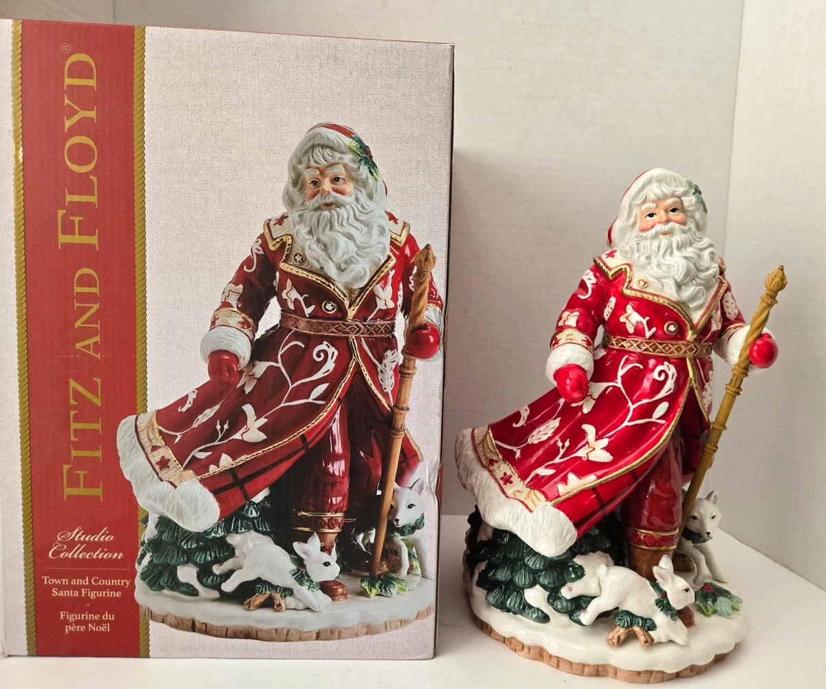 fitz and floyd large santa products for sale | eBay
