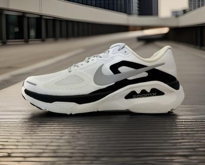 Men’s Nike Structure Plus Shoe-Summit White/Black/Metallic Silver | eBay