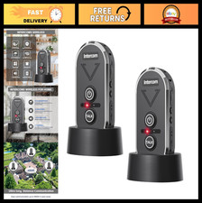 Doorbell Wireless for Home, Wireless Intercom System 4900ft Long Range,Two Way I