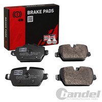 Champion BremsbelÄGe Satz Hinterachse Passend FÜR BMW 1 3 | 573136CH