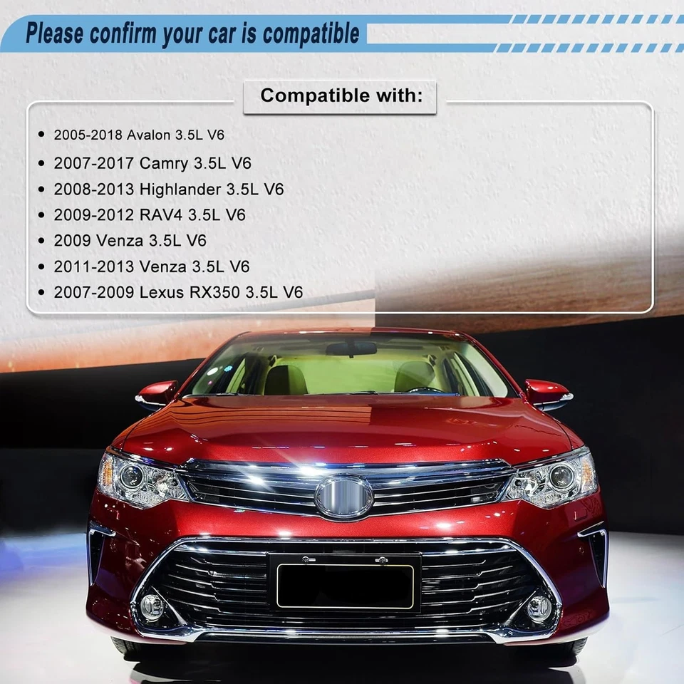 Alternador compatible con Camry 2007-2017 2007-2009 RX350 3,5 L, Lexus  Foto 2 de 4