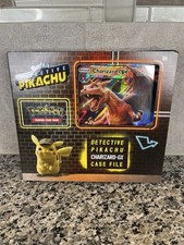Pokemon Detective Pikachu Charizard-GX 2019 estuche archivo sellado