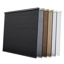  Custom Cellular Window Blinds 35" W X 48" H Ready Made White (Light Filtering)