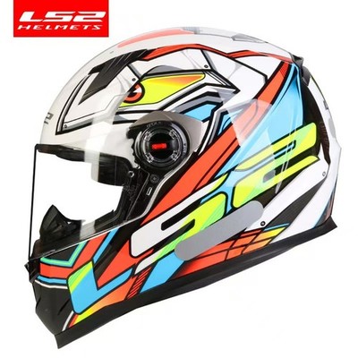 Original LS2 FF358 Motorcycle Full Face Helmet Flip Up Powersport Helmets