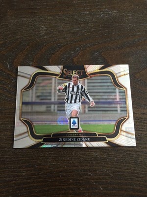 2025-26 Panini Select Serie Zinedine Zidane Juventus Field Level Logo 10/61 JSY