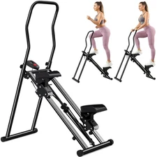Vertical Climber Stair Stepper, Foldable Cardio Machine, Full-Body Workout, A...