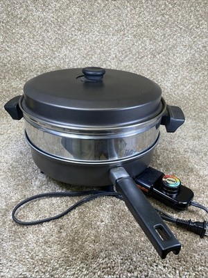 MEYER Electric Multisteamer Steam Cookware/Skillet - FR8231 Tested