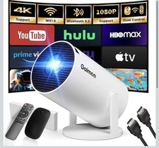Mini Projector with WiFi and Bluetooth Built-in Apps Smart Projector Support ...