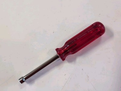 1/4 HOLLOW SHAFT NUT DRIVER [WILLIAMS ND-8] 092047 [OAL: 6-5/8] (QTY: 1) USA NOS