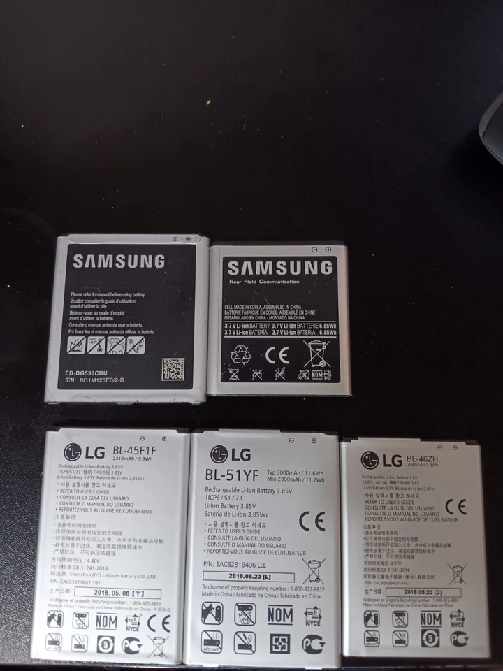 二手手机电池套装 - 5 — 第 3/3 张图片