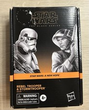 Star Wars The Black Series  Rebel Trooper & Stormtrooper 2 Pack  SW  A New Hope