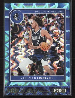 2024-25 Hoops Teal Explosion #228 Dereck Lively II - NM/MT+