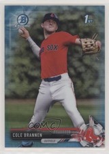 2017 Bowman Draft Chrome Sky Blue Refractor 23/399 Cole Brannen #BDC-193 02pb