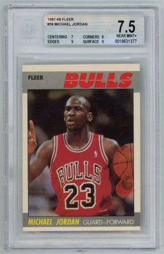 Jordan 1987 Fleer Jordan #59