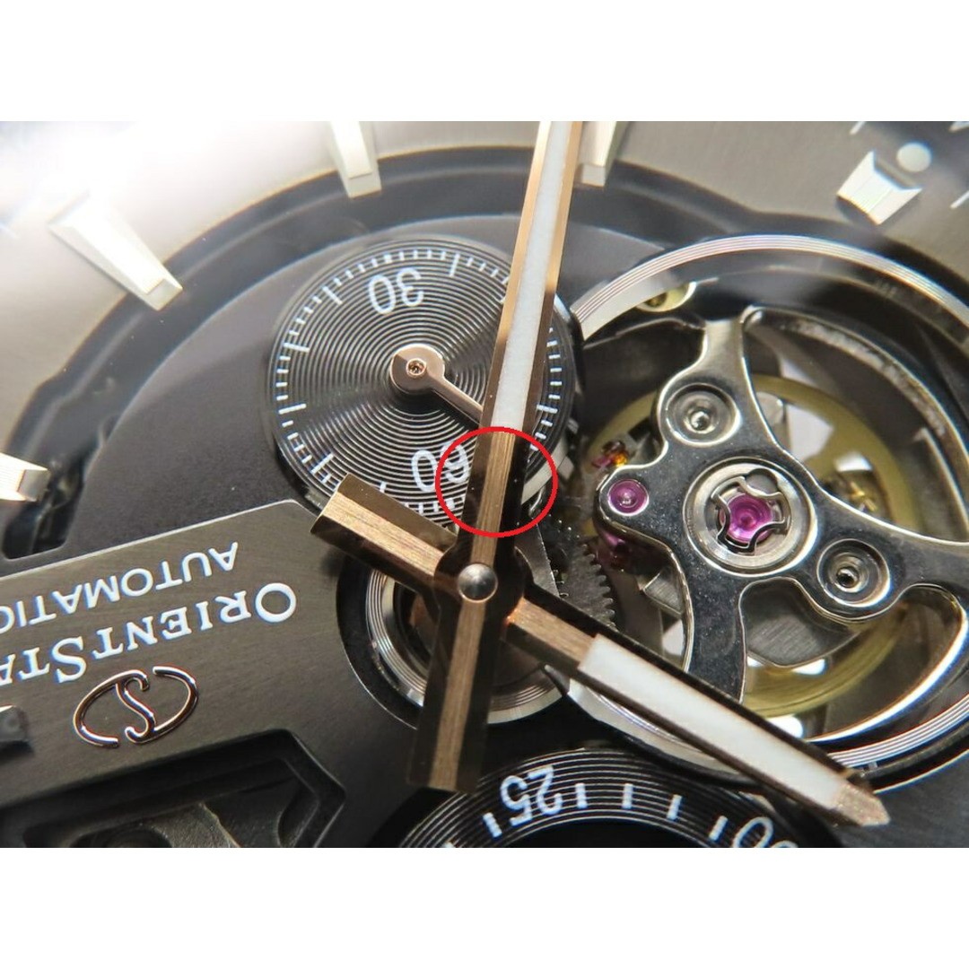 Orient Star Moda Skeleton Automatic Mens Wristwat… - image 7