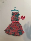 Vintage Barbie Ruffles ‘N Swirls Dress Mod Era Outfit #1783 w/ Belt, shoes, etc
