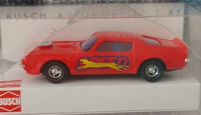 Busch Pontiac Firebird Speed Crazy Cars 1:87 OVP