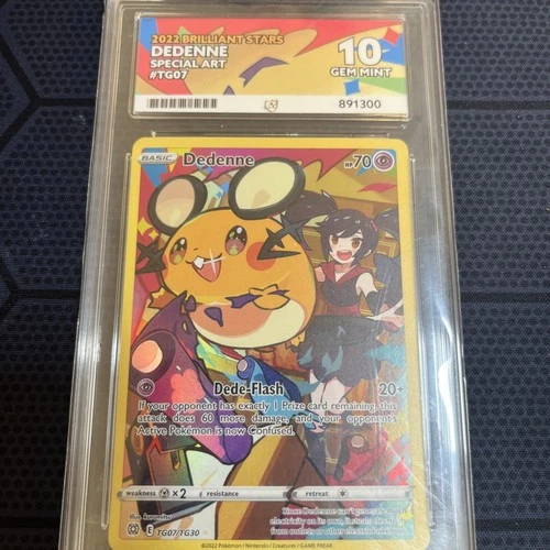 pokemon ace 10 english dedenne brilliant stars