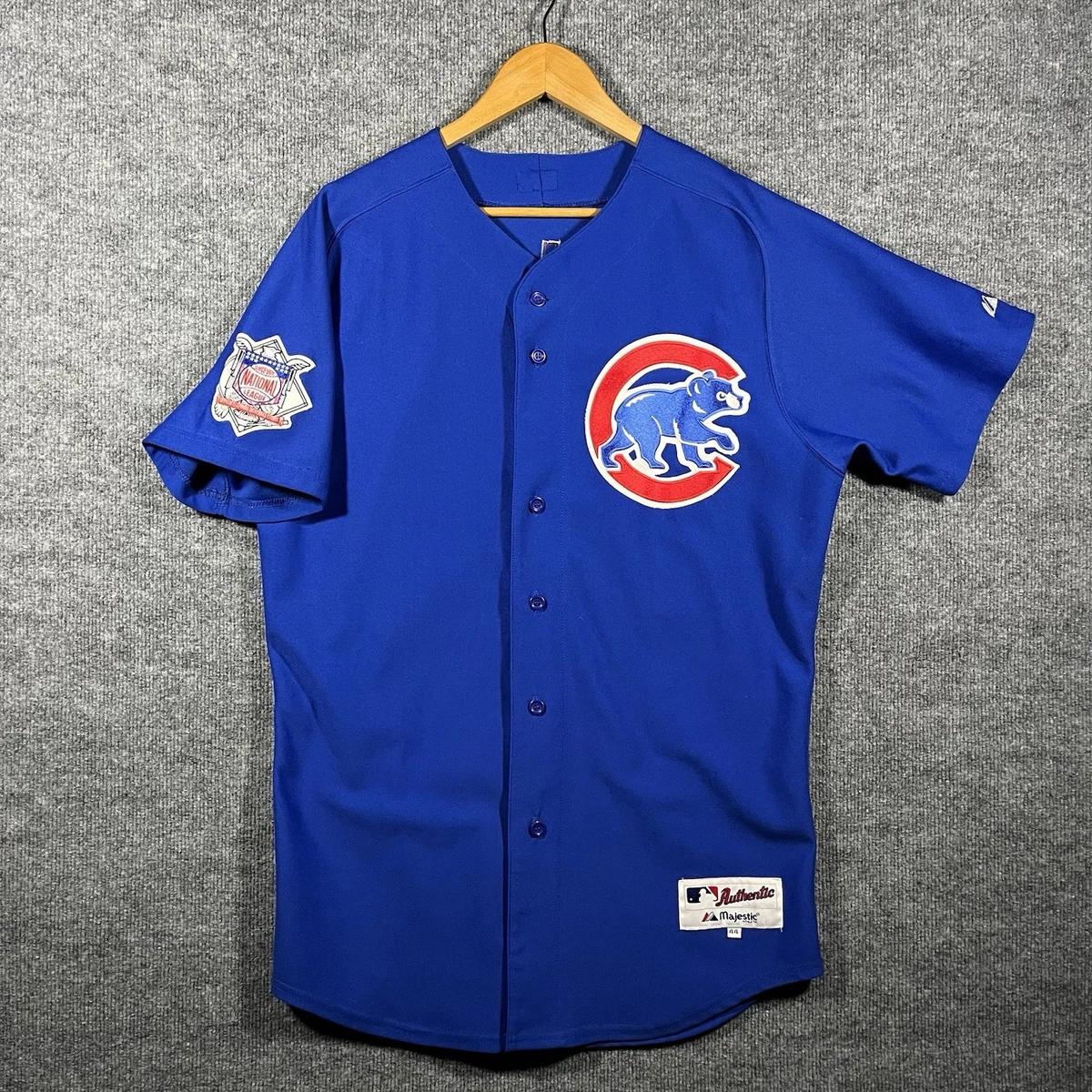 Maillot Baseball Majestic Joe Maddon Chicago Cubs - Bleu, Série Mondiale, XXL