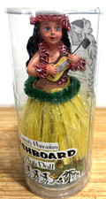 Lovely Hawaiian Dashboard Hula Doll Playing A Ukulele KC Co. New In Package