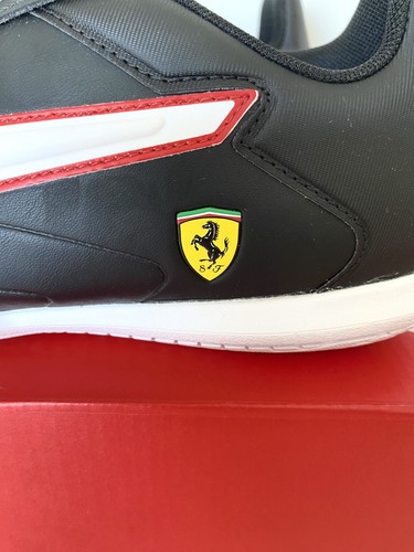 Puma Ferrari Tune Cat Mens trainers black/white UK size 8 RRP £90 308058 01 - Picture 2 of 19