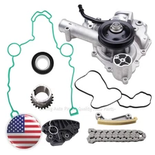 Timing Chain Kit Cover Gasket Water Pump Fit Chrysler Aspen Ram 2500 4000 5.7L