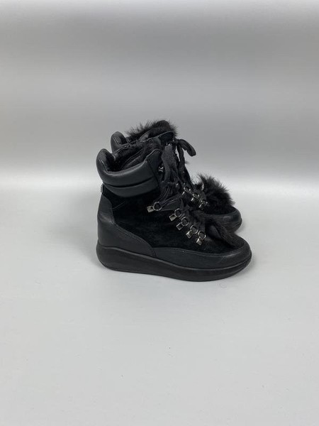 Women Hoka Boots Black 37