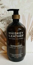 Whiskey & Leather ~ Bergamot Nourishing Shower Gel / Body Wash 32 fl oz 1.03 per gallon