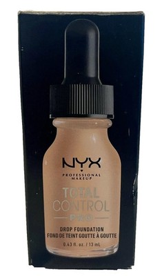 NYX 3-PACK PROFESSIONAL MAKEUP Total Control Pro Drop Foundation Vanilla TCPDF06