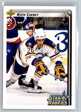 1992-93 Upper Deck #402 Keith Carney Buffalo Sabres