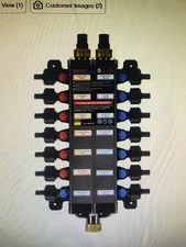 Viega ManaBloc 1/2 in. x 14 port Polymer Distribution Manifold (6 hot/8 cold)