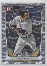 2014 Bowman Draft Top Prospects Silver Ice Devon Travis #TP-89